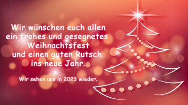 Frohe Weihnachten